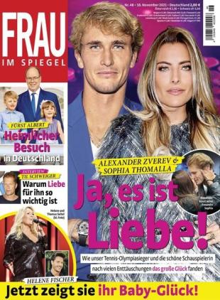 Frau im Spiegel - 10 November 2021