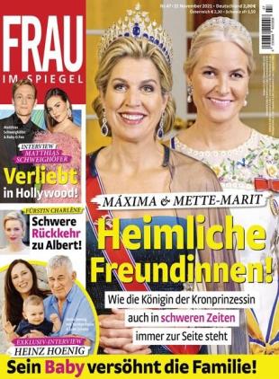 Frau im Spiegel - 17 November 2021
