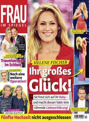Frau im Spiegel - 20 Oktober 2021
