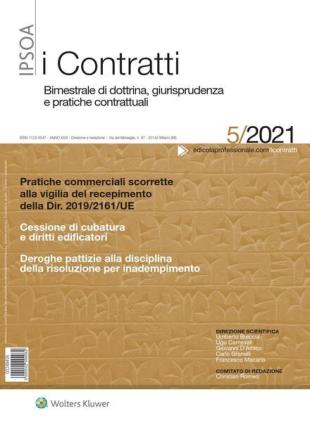 I Contratti - N5 2021