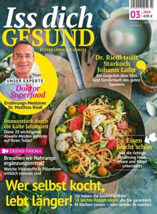 Iss Dich Gesund - 13 September 2019