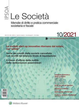 Le Societa - Ottobre 2021