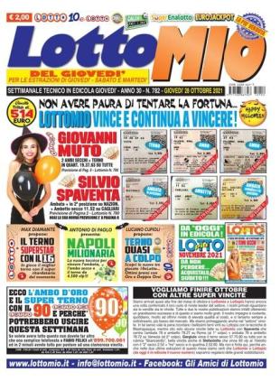 Lottomio del Giovedi - 28 Ottobre 2021