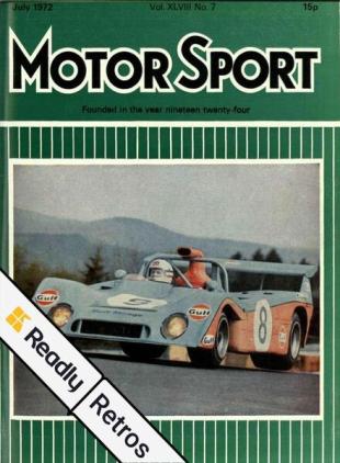 Motor Sport Retros - October 2021