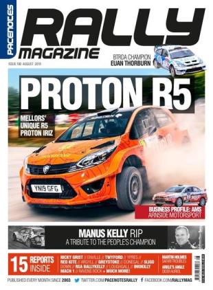 Pacenotes Rally Magazine - Issue 180 - August 2019