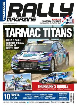 Pacenotes Rally Magazine - Issue 181 - September 2019