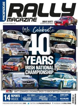 Pacenotes Rally Magazine - Issue 182 - October 2019