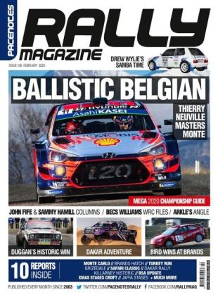 Pacenotes Rally Magazine - Issue 185 - February 2020