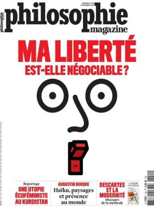 Philosophie Magazine France - Novembre 2021