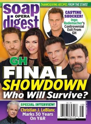 Soap Opera Digest - November 29, 2021