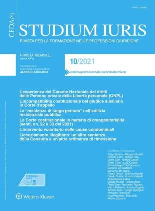 Studium Iuris - Ottobre 2021