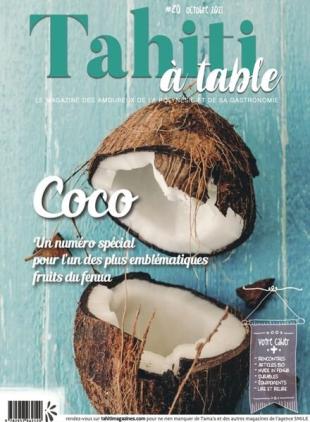 Tahiti a table - Octobre 2021