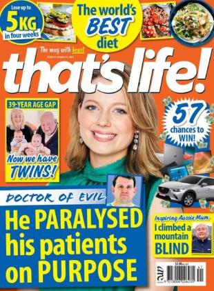 that's life! - October 14, 2021