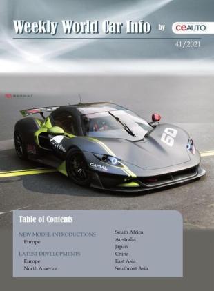 Weekly World Car Info - 16 October 2021