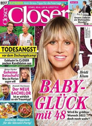 Closer Germany - 22 Dezember 2021
