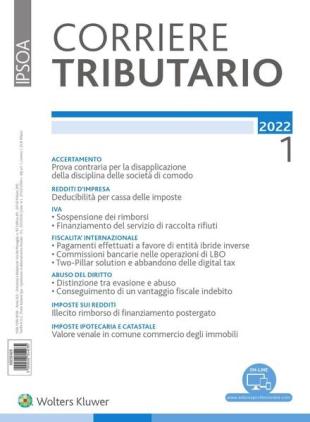 Corriere Tributario - Gennaio 2022