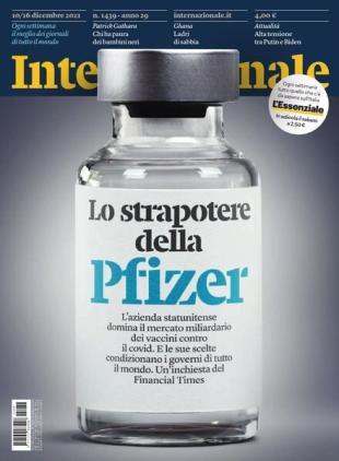 Internazionale - 10 Dicembre 2021