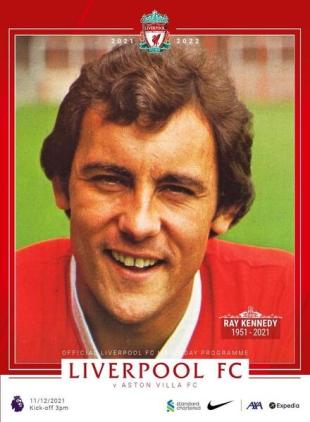 Liverpool FC Programmes - vs Aston Villa - 11 December 2021
