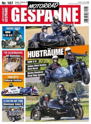 Motorrad Gespanne - Januar-Februar 2022