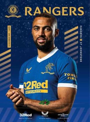 Rangers Football Club Matchday Programme - Rangers v St J - 15 December 2021