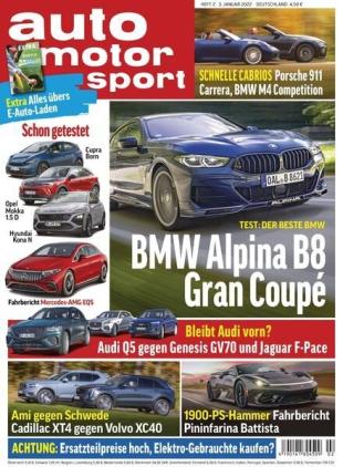 Auto Motor und Sport - 03 Januar 2022