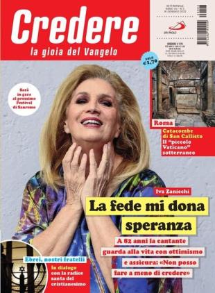 Credere - 16 Gennaio 2022