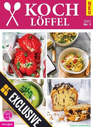 FOODkiss Liebes Land KOCHLoFFEL - Januar 2022