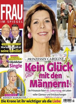 Frau im Spiegel - 26 Januar 2022