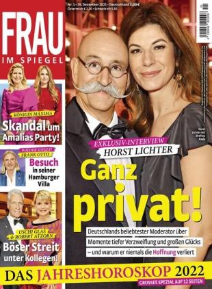 Frau im Spiegel - 29 Dezember 2021