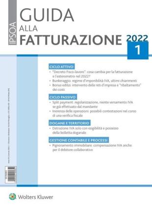Guida alla Fatturazione - Gennaio 2022