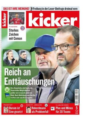 Kicker - 13 Januar 2022