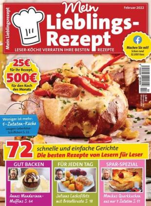 Mein Lieblingsrezept - 05 Januar 2022