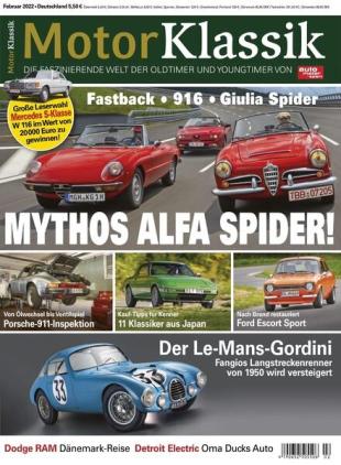 Motor Klassik - 11 Januar 2022