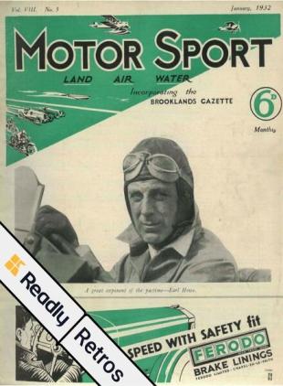 Motor Sport Retros - 26 January 2022