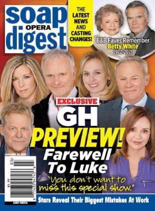 Soap Opera Digest - January 24, 2022