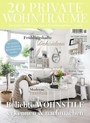 20 Private Wohntraume - Februar-Marz 2022