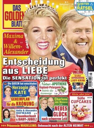 Das Goldene Blatt - 29 Januar 2022