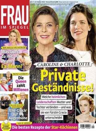 Frau im Spiegel - 23 Februar 2022
