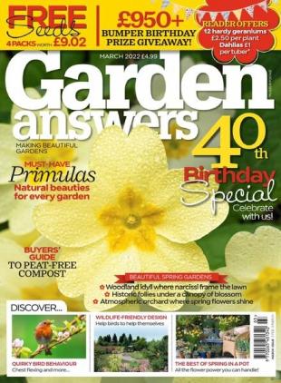 Garden Answers - March 2022
