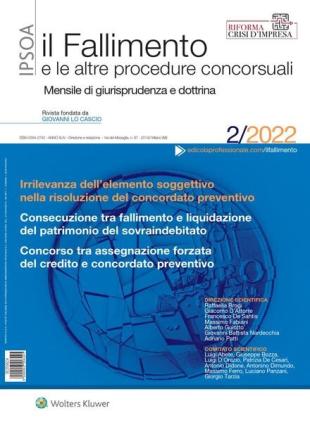 Il Fallimento - Febbraio 2022