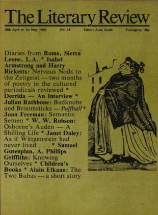 Literary Review - 18 April 1980
