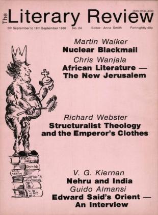 Literary Review - 5 September 1980