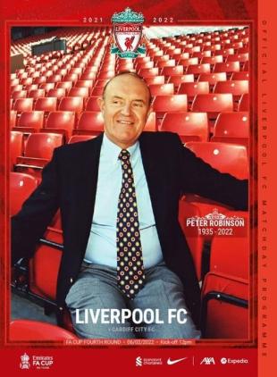 Liverpool FC Programmes - vs Cardiff City FAC - 6 February 2022