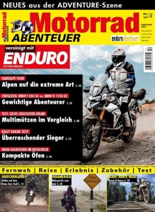 Motorrad Abenteuer - Marz-April 2022