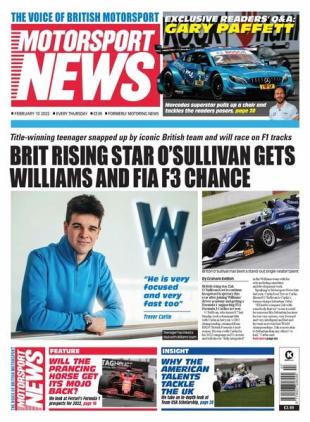 Motorsport News - February 10, 2022