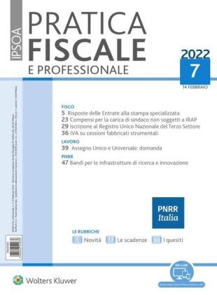 Pratica Fiscale e Professionale - 14 Febbraio 2022