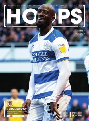QPR Official Programmes - QPR v Middlesbrough - 9 February 2022