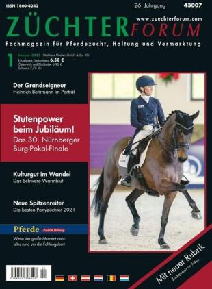 Zuchterforum - Januar 2022