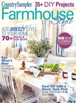 Country Sampler Farmhouse Style - June 2022