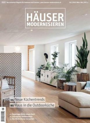 Hauser modernisieren - Marz 2022